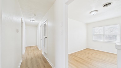 Welcome to this beautifully remodeled, three bedroom, one bath