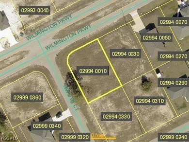 Cape Coral Area Lot For Sale in Cape Coral Florida