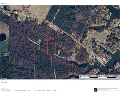Lake Acreage For Sale in Shelbyville, Texas