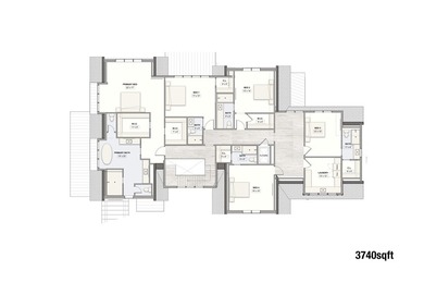 A stunning new construction stone estate with a sophisticated - photo 21