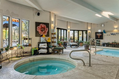 A Rare Private Retreat Set against the desert and bordering a