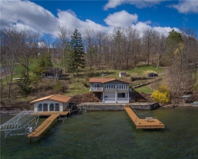 Cast your sails to Cayuga Lake and enjoy this 2 Bedroom ranch - Lake Home For Sale in Romulus, New York