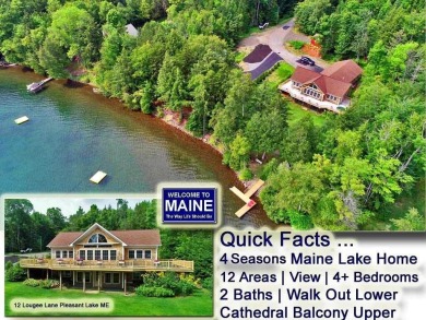 Lake Home For Sale in Island Falls, Maine