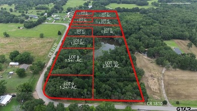 (private lake, pond, coastal) Lot For Sale in Grand Saline Texas