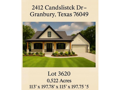 Lake Granbury Lot For Sale in Granbury Texas