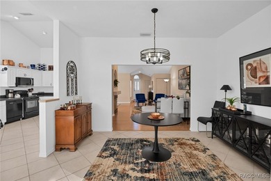 Enter to vaulted ceilings, beautiful bamboo floors in living and - photo 20