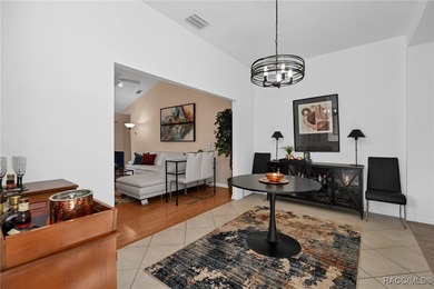 Enter to vaulted ceilings, beautiful bamboo floors in living and - photo 21