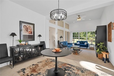 Enter to vaulted ceilings, beautiful bamboo floors in living and - photo 22