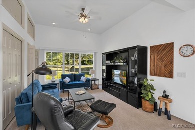 Enter to vaulted ceilings, beautiful bamboo floors in living and - photo 23
