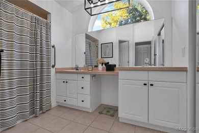 Enter to vaulted ceilings, beautiful bamboo floors in living and - photo 28