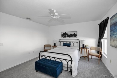 Enter to vaulted ceilings, beautiful bamboo floors in living and - photo 30