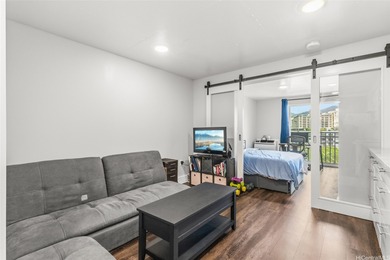 Located in the heart of Kaka'ako, this studio residence at The