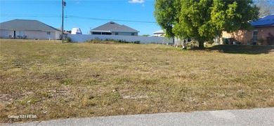 Cape Coral Area Lot Sale Pending in Cape Coral Florida