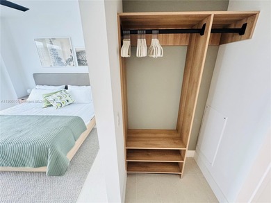 A beautifully furnished 1-bedroom residence featuring expansive