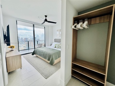 A beautifully furnished 1-bedroom residence featuring expansive