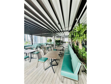 A beautifully furnished 1-bedroom residence featuring expansive