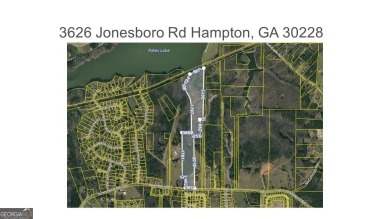 Sales price includes two properties on the same road and being - Lake Acreage Sale Pending in Hampton, Georgia