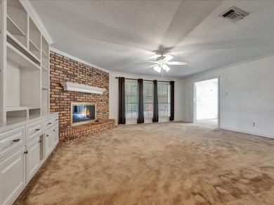 This well maintained home is situated on 13.86 acres.  Inside