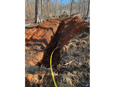 WATERFRONT AND 6.48+/- ACRES!! Dirt work completed including - photo 7