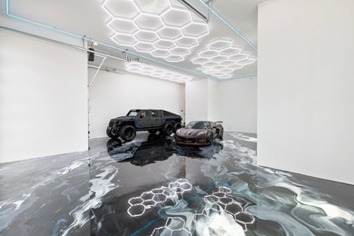 A Waterfront Masterpiece of Modern Island Living! Bold, fresh