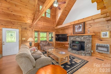 This warm and inviting, solidly built custom log home is - photo 4