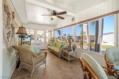 Caloosahatchee River Home Sale Pending in North Fort Myers Florida