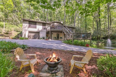 (private lake, pond, coastal) Home Sale Pending in Highlands North Carolina