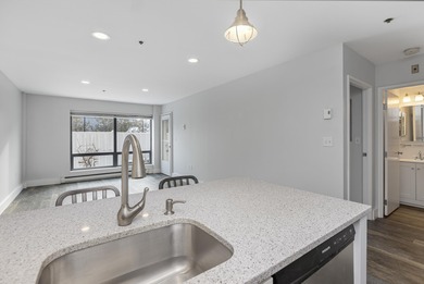 Tastefully remodeled first floor unit with a unique