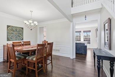 Beautiful brick front 4 bedroom, 4 full bathroom home featuring