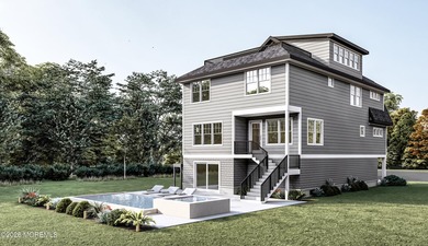 To be built custom designed 5 bedroom, 4 full/2 half bath Shore