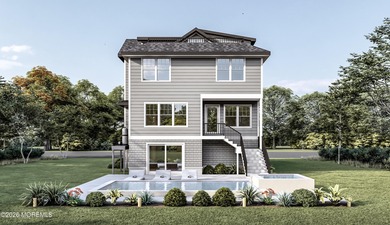 To be built custom designed 5 bedroom, 4 full/2 half bath Shore