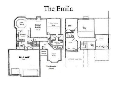 ''Emilia''' 2-Story home with a two-car attached garage. HOME - photo 2