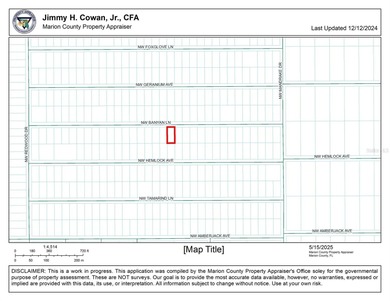 Bonable Lake Lot For Sale in Dunnellon Florida