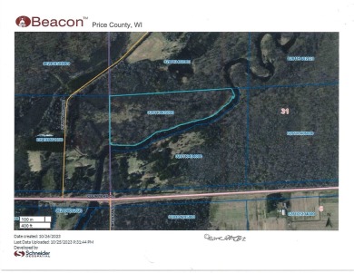 South Fork Jump River Acreage For Sale in Ogema Wisconsin
