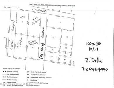 Zoned M1-1 Priced right. Cosmen St is not opened. Gaton Street - photo 1