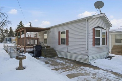 Welcome to this charming 2-bedroom, 1-bathroom mobile home