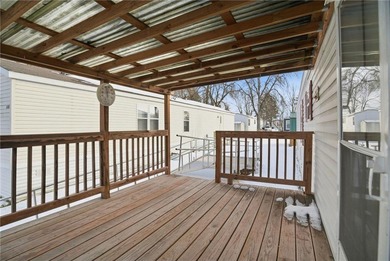 Welcome to this charming 2-bedroom, 1-bathroom mobile home