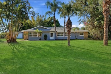 Caloosahatchee River Home For Sale in North Fort Myers Florida