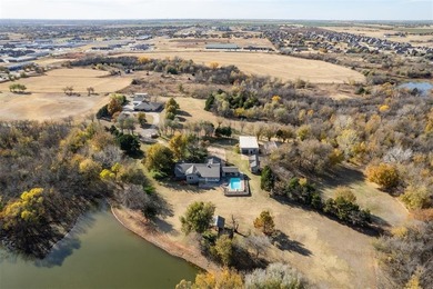 (private lake, pond, creek) Home Sale Pending in Piedmont Oklahoma