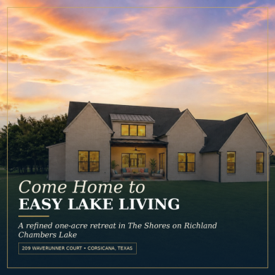Brand New Build at Richland Chambers Lake! - photo 1