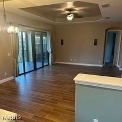 This premier fountain view, private elevator, spacious two-car