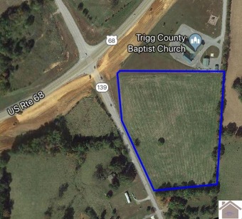 Development Opportunity. 9.8+/- acres on the corner of HWY 68/80 - Lake Acreage For Sale in Cadiz, Kentucky