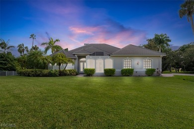 Caloosahatchee River Home For Sale in North Fort Myers Florida