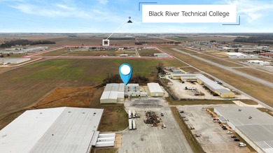 This property offers a manufacturing space and a separate, newer