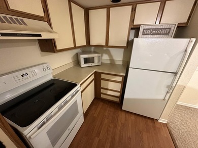 This cozy 1/1 condo features an open living/dining area with a - photo 3