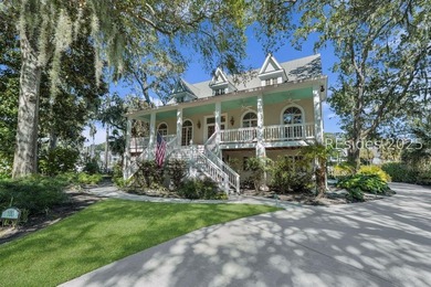 This exceptional Lowcountry home in Windmill Harbour offers an