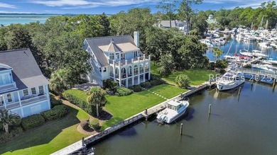 This exceptional Lowcountry home in Windmill Harbour offers an
