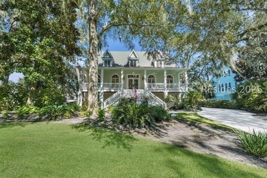 This exceptional Lowcountry home in Windmill Harbour offers an