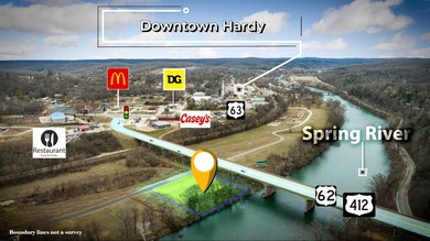 Spring River - Sharp County Lot For Sale in Hardy Arkansas