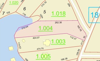 Smith Lake - Main Channel Lot - Over 200' of Waterfront - Lake Lot For Sale in Crane Hill, Alabama